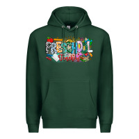 Sports Green Precschool Teacher Premium Hoodie - CowhideDigitalArt