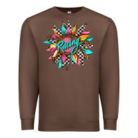 Chestnut racing sunflower Premium Sweatshirt - AdoDesignShop