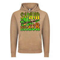Vintage Coffee St. Patrick’s Day sham rocker with guitar Vintage Hoodie - OliviaCreatesArt