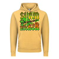Vintage Mustard St. Patrick’s Day sham rocker with guitar Vintage Hoodie - OliviaCreatesArt
