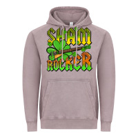 Vintage Zinc St. Patrick’s Day sham rocker with guitar Vintage Hoodie - OliviaCreatesArt