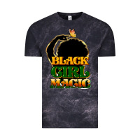 Cloud Black Black magic girl Vintage Tee - HowdyJamesFarm