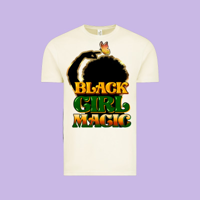 Black Magic Girl Vintage Tee Designed By Howdyjamesfarm