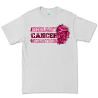 Dove Grey Breast Cancer Survivor Premium Tee - texasbilliewilder