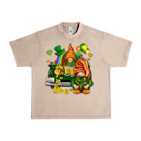 French Oak St. Patrick's Day gnomies with heart Urban Heavy Tee - HowdyJamesFarm