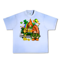 Grape Ice St. Patrick's Day gnomies with heart Urban Heavy Tee - HowdyJamesFarm