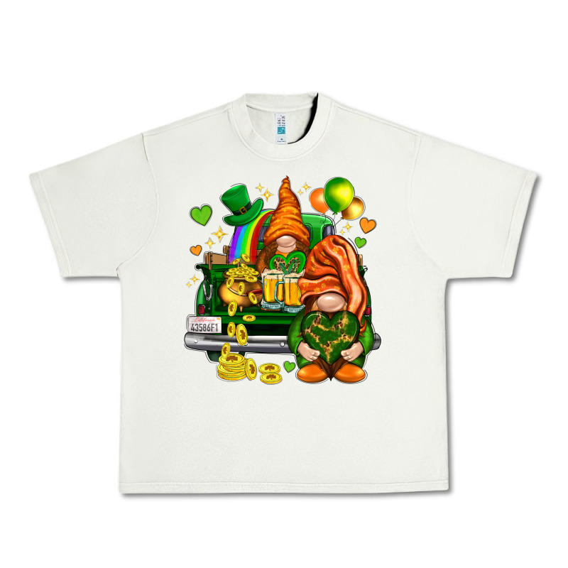 St. Patrick's Day Gnomies With Heart Urban Heavy Tee by HowdyJamesFarm | Teevron