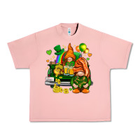 Salmon St. Patrick's Day gnomies with heart Urban Heavy Tee - HowdyJamesFarm