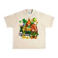 Sandshell St. Patrick's Day gnomies with heart Urban Heavy Tee - HowdyJamesFarm