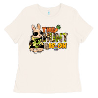 Bone The hunt is on Easter Day Ladies Tee - HowdyJamesFarm