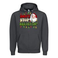 Smoke don't stop believin Zipper Hoodie - BarkalooDesign