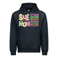 Navy she is mom Urban Hoodie - JahusDesignShop
