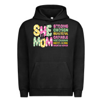 Pigment Black she is mom Urban Hoodie - JahusDesignShop