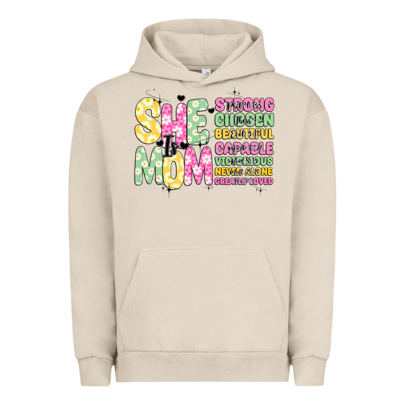She Is Mom Urban Hoodie by JahusDesignShop | Teevron