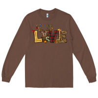 Chestnut christmas reindeer love Long Sleeve Tee - RanaPortraitStore