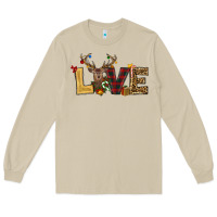 Mushroom christmas reindeer love Long Sleeve Tee - RanaPortraitStore