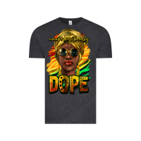 Vintage Black Unapologetically dope afro Vintage Tee - HowdyJamesFarm