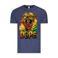 Vintage Denim Unapologetically dope afro Vintage Tee - HowdyJamesFarm