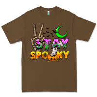 Cacao Stay spooky Premium Tee - NancyCooperArtShop