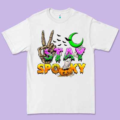 Stay Spooky Premium Tee Designed By Nancycooperartshop