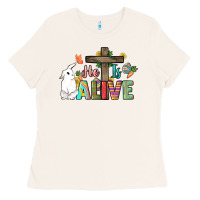 He Is Alive Easter Day Ladies Tee | Teevron