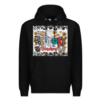 Black Histtory Teacher Premium Hoodie - CowhideDigitalArt