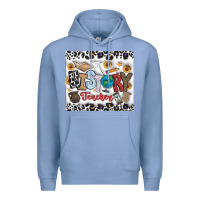 Colony Blue Histtory Teacher Premium Hoodie - CowhideDigitalArt