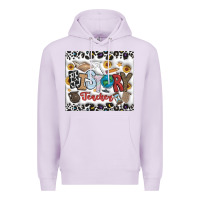 Lilac Histtory Teacher Premium Hoodie - CowhideDigitalArt