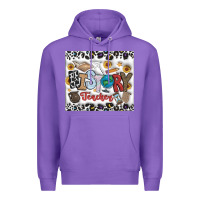 Purple Histtory Teacher Premium Hoodie - CowhideDigitalArt
