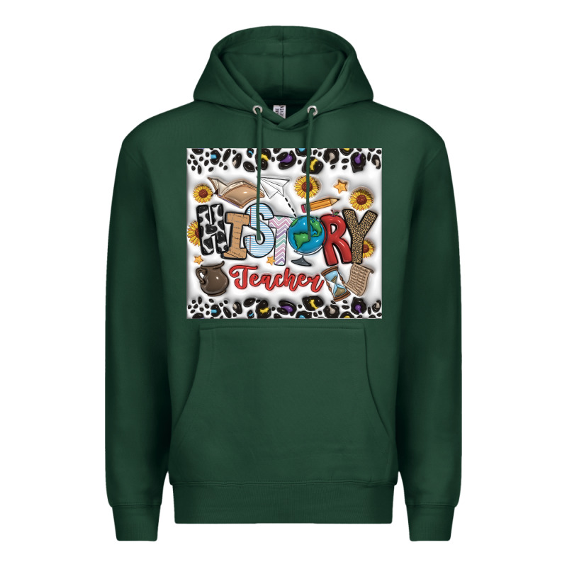 Histtory Teacher Premium Hoodie by CowhideDigitalArt | Teevron
