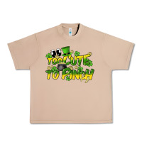 Burro Too cute to pinch St. Patrick's Day Urban Heavy Tee - HowdyJamesFarm