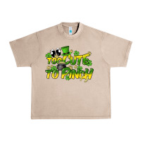 French Oak Too cute to pinch St. Patrick's Day Urban Heavy Tee - HowdyJamesFarm