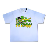 Grape Ice Too cute to pinch St. Patrick's Day Urban Heavy Tee - HowdyJamesFarm