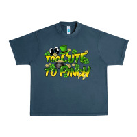 Midnight Navy Too cute to pinch St. Patrick's Day Urban Heavy Tee - HowdyJamesFarm