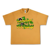 Peanut Butter Too cute to pinch St. Patrick's Day Urban Heavy Tee - HowdyJamesFarm