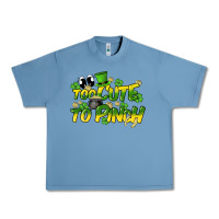 Pebble Blue Too cute to pinch St. Patrick's Day Urban Heavy Tee - HowdyJamesFarm