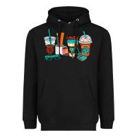 Black math teacher coffee cups Heavyweight Hoodie - AdoDesignShop