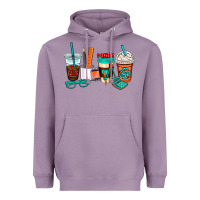 Lavender math teacher coffee cups Heavyweight Hoodie - AdoDesignShop