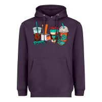 Plum math teacher coffee cups Heavyweight Hoodie - AdoDesignShop
