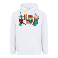White math teacher coffee cups Heavyweight Hoodie - AdoDesignShop