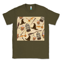 Army Green wizard items Classic Tee - TumblerDesignByShophia