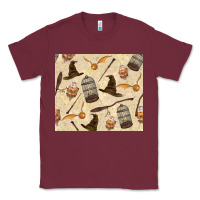 Burgundy wizard items Classic Tee - TumblerDesignByShophia