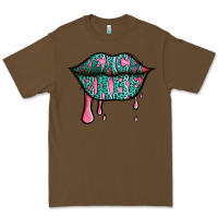 Cacao beach babe leopard lips Premium Tee - Jasminsmagicworld
