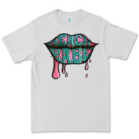 Dove Grey beach babe leopard lips Premium Tee - Jasminsmagicworld