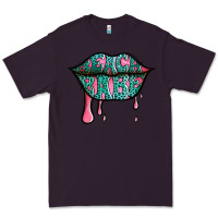 Plum beach babe leopard lips Premium Tee - Jasminsmagicworld