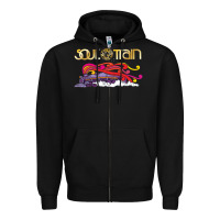 Black Soul Train Zipper Hoodie - maiPhamDesign
