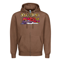 Chestnut Soul Train Zipper Hoodie - maiPhamDesign