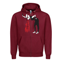 Burgundy E:\TUYET SOC\56 anarchism 216SP-\trang\Funny Men Che Gritty My Favorit Zipper Hoodie - maiPhamDesign