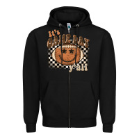Black it's game day y'all football smiley face Zipper Hoodie - BarkalooDesign