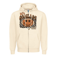 Sandshell it's game day y'all football smiley face Zipper Hoodie - BarkalooDesign